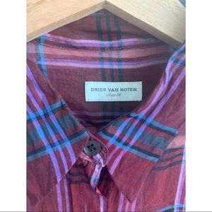 Sheer Silk Dries Van Noten Blouse